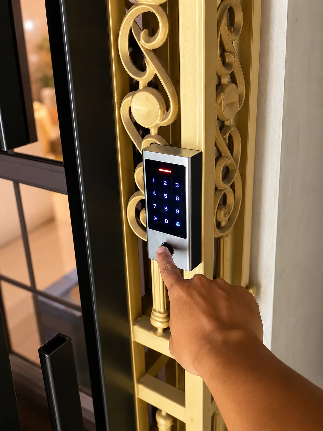 Smartlock cổng Ladi Homestay